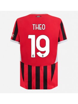 Billige AC Milan Theo Hernandez #19 Hjemmedrakt 2024-25 Kortermet